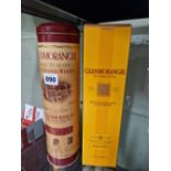 WHISKY: TWO BOTTLES OF 10 YEARS OLD WHEN BOTTLED GLENMORANGIE MALT WHISKY, ONE IN A TIN BOX AND