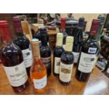 RED WINES AND MISCELLANEOUS: TO INCLUDE: TWO BOTTLES OF 2010 CHATEAU PATACHE D'AUX, A BOTTLE OF 2014