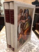 FREDERICK HARTT AND OTHERS, THE SISTINE CHAPEL, TWO VOLUMES IN A SLEEVE, 1991, LIMITED EDITION
