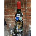 RED WINE: A 1991 RUGBY WORLD CUP BOTTLE OF BORDEAUX APPELATION CONTROLEE