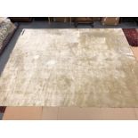 A CONTEMPORARY RUG CO. HAND MADE CARPET WITH SILKY PILE. 368 x 296cms