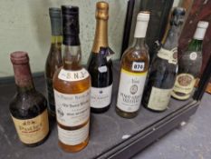 WINES, CHAMPAGNES AND WHISKY: TWO BOTTLES OF HENRIOT AND A BOTTLE OF GATAN BILLIARD NON VINTAGE