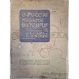 PUCCINI, THE SCORE TO MADAMA BUTTERFLY, INSCRIBED IN INK BY THE COMPOSER TO LA REGINA ELENA ON THE