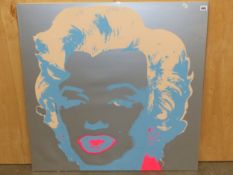 AFTER ANDY WARHOL, MARILYN MONROE, COLOUR SILK SCREEN PRINT PUBLISHED BY SUNDAY B MORNING IN 2011.