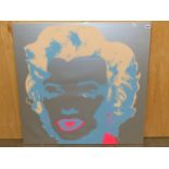 AFTER ANDY WARHOL, MARILYN MONROE, COLOUR SILK SCREEN PRINT PUBLISHED BY SUNDAY B MORNING IN 2011.