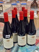 WINE: SEVEN BOTTLES OF 2017 ESPRIT DES TROIS PIERRES COSTIERES DE NIMES RED WINE