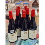 WINE: SEVEN BOTTLES OF 2017 ESPRIT DES TROIS PIERRES COSTIERES DE NIMES RED WINE