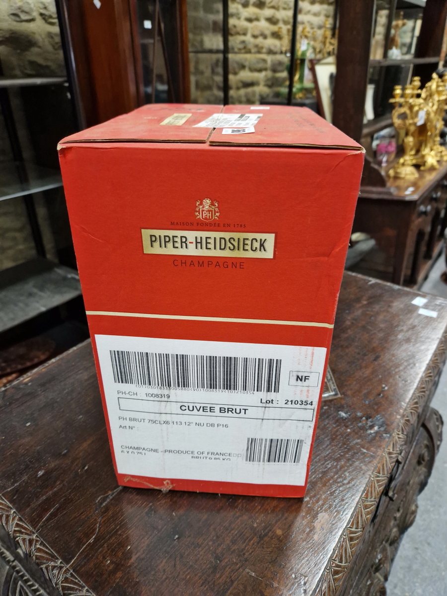 CHAMPAGNE: A BOX OF SIX BOTTLES OF 2020S PIPER-HEIDSIECK NON VINTAGE CHAMPAGNE - Image 2 of 2