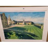 AFTER AND BY WILLIAM BOWYER (1926-2015), A LATE SUMMERS AFTERNOON AT NEVILL HOLT, A PENCIL SIGNED PR