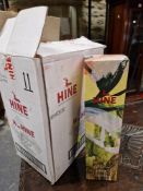 BRANDY: FOUR BOTTLES OF 2020 HINE CHAMPAGNE COGNAC IN GIFT BOXES WITH DESIGNS FROM SASHA FERRES