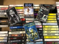 HEAVY METAL/ HARDROCK: A QUANTITY OF HEAVY METAL AND HARD ROCK CASSETTE ALBUMS INCLUDING