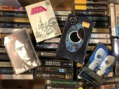 PINK FLOYD: A QUANTITY OF PINK FLOYD AND RELATED CASSETTE ALBUMS, INCLUDING SOME ORIGINAL 70's