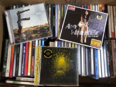 A QUANTITY OF ROCK AND DANCE CD's 90's/2000's INCLUDING BECK, MOBY, EELS, ELBOW ETC APPROXIMATELY 90