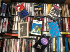 PUNK: A QUANTITY OF PUNK/NEW WAVE/ POST PUNK CASSETTE ALBUMS INCLUDING THE CLASH, THE DAMNED, THE