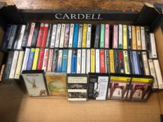 A QUANTITY OF FOLK, FOLK ROCK AND RELATED CASSETTE ALBUMS INCLUDING FAIRPORT CONVENTION, RICHARD