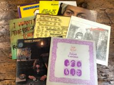 TWENTY LP RECORDS - FAIRPORT CONVENTION, RICHARD THOMPSON AND SANDY DENNY INCLUDING LIEGE AND