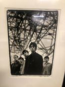 STEVE DOUBLE. ARR. OASIS, JODRELL BANK, FEB 1997, SIGNED LIMITED EDITION BLACK AND WHITE