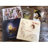 NIC JONES - FIVE LP RECORDS ALL 1st PRESSINGS, BALLADS AND SONGS, NIC JONES, THE NOAH'S ARK TRAP,