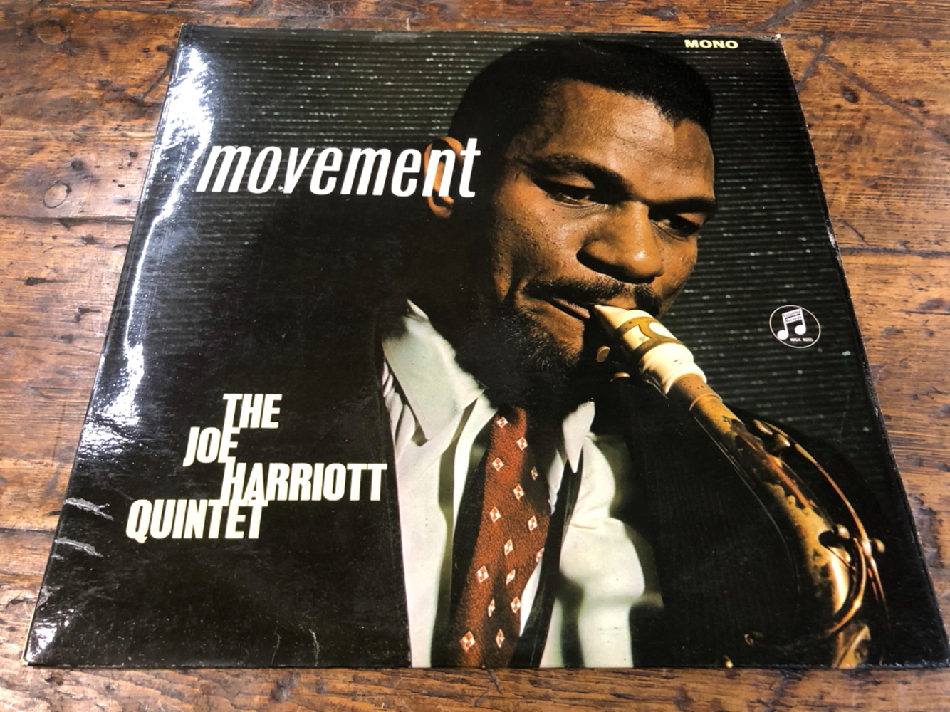 THE JOE HARRIOTT QUINTET - MOVEMENT LP 1964 MONO 1ST PRESSING COLUMBIA 33SX 1627 FRONT LAMINATED - Image 2 of 5