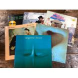 A QUANTITY OF ROCK AND BLUES LP RECORDS INCLUDING ERIC CLAPTON, JOHN LEE HOOKER, RY COODER, PINK
