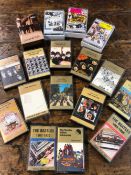 THE BEATLES: A COLLECTION OF BEATLES CASSETTE ALBUMS, INCLUDING ORIGINAL ALBUMS, THE ANTHOLOGY AND