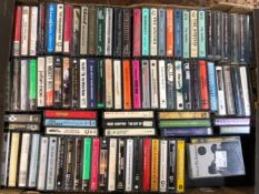 INDIE: A QUANTITY OF INDIE/GOTH CASSETTE ALBUMS INCLUDING THE SMITHS, THE CURE, DEPECHE MODE, ECHO