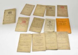 Quantity of British inter-war/WWII training manuals to include military map reading for the new Army