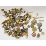 Quantity of military buttons to include Royal Ordnance Corps, RAF, Norfolk Regiment, Royal