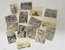 Quantity of 14 photographs of the aftermath of dropping the atomic bomb 'Little Boy' on the Japanese