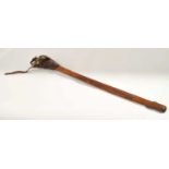 British Victorian 1845 pattern infantry Officer's sword with coated leather scabbard and frog,