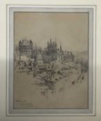 Norman Hurst (British, 19th /Early 20th Century), Apennine Town, signed and inscribed, Jan 1896.Qty: