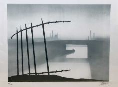 Trevor Grimshaw (British, Contemporary) Untitled, modern limited edition print, inscribed 47/150,