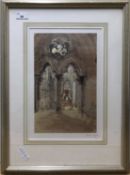 John Ward RA (British, 20th Century), limited edition print of the West Window from the triforium,
