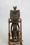 Tribal/ethnographica interest - Papua New Guinea small floor standing wooden figure of