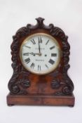 Large mantel clock by Wilson of Stamford, late Regency/early Victorian period, in working order with