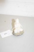 SMALL CHINESE CARVED HARDSTONE FEMALE FIGURE