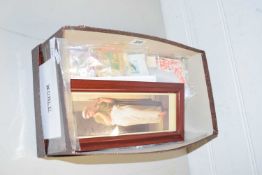 BOX OF WORLD STAMPS, PRESENTATION PACKS ETC