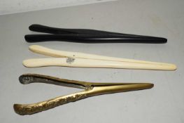 3 PAIRS VARIOUS GLOVE STRETCHERS