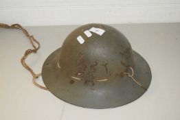 VINTAGE METAL ARMY HELMET