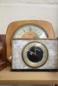 TWO VINTAGE METAMEC CLOCKS