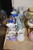 MAINLY 19TH CENTURY CERAMIC JUGS