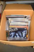 LARGE BOX OF LPS, MAINLY POP MUSIC, BAND ON THE RUN, THE POLICE, ETC