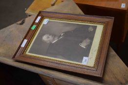 FRAMED SIGNED PHOTO OF JAMES LOWTHER