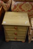 SMALL BEDSIDE CHEST OF DRAWERS