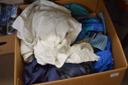 BOX CONTAINING FABRICS