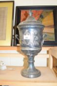 SMALL SILVER PLATED SAMOVAR