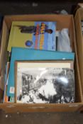 BOX OF MIXED BOOKS, TRAVEL INCLUDING FULL CIRCLE BY MICHAEL PALIN AND VARIOUS DISCOVERING ANTIQUES