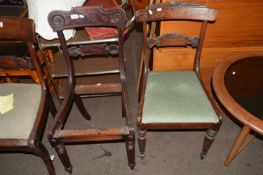 TWO VICTORIAN CHAIRS