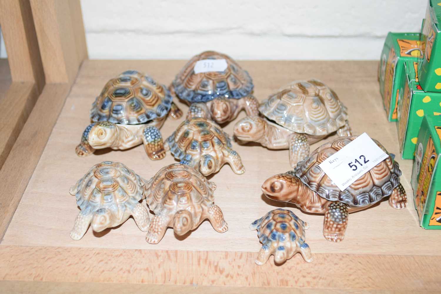COLLECTION OF WADE TORTOISES
