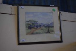 WATERCOLOUR SIGNED BY AUBREY THOMAS